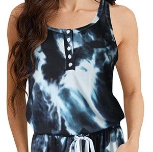 NWOT Tie Dye Shorts Romper